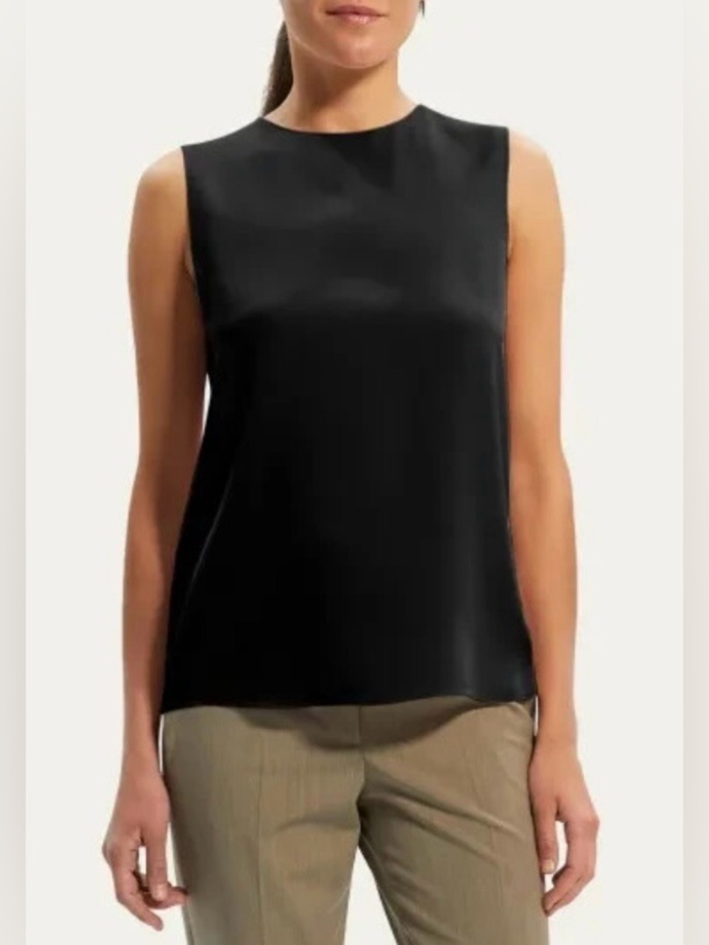THEORY BRINGAM URBAN CREPE TANK, SIZE XS, NWT.
